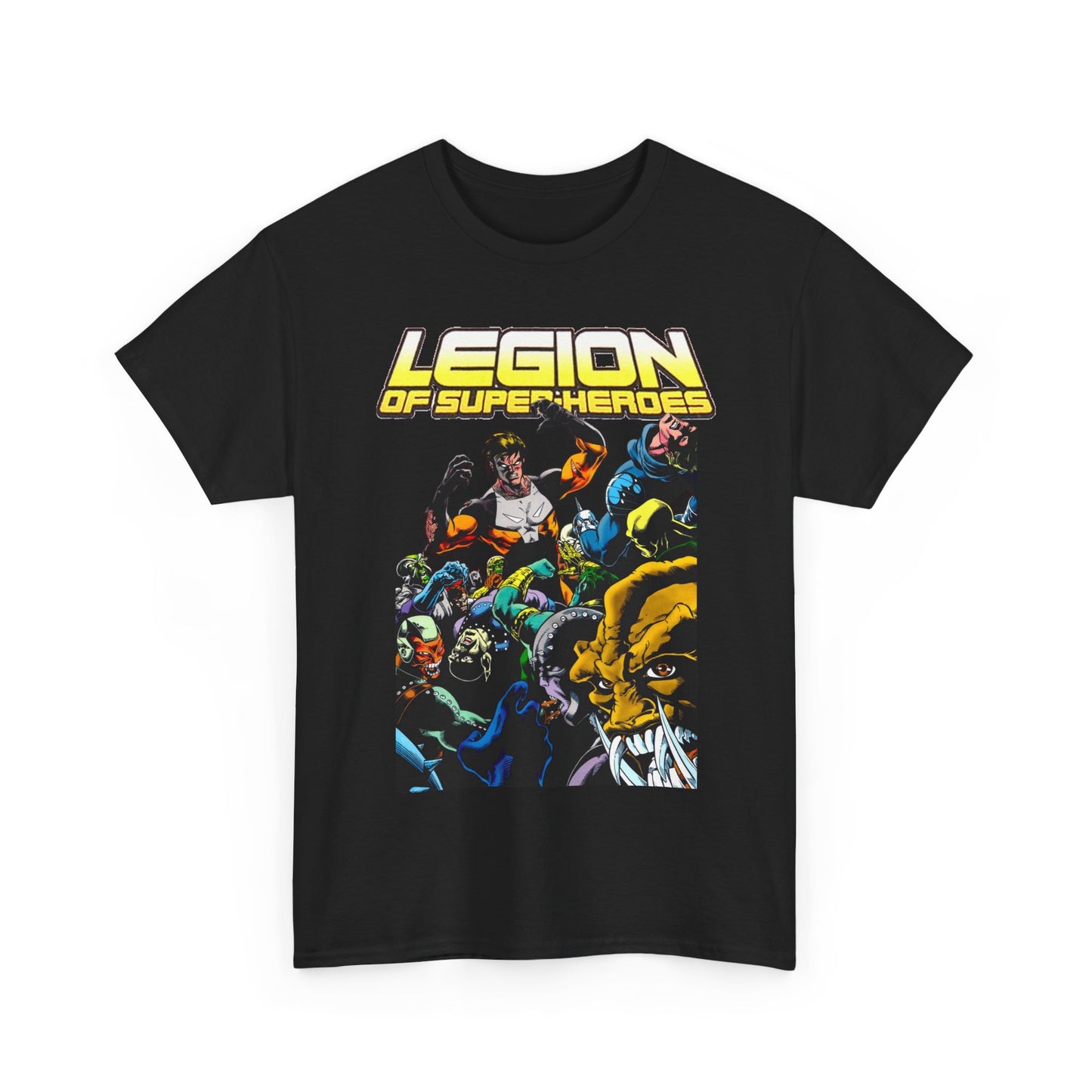 Legion of Super-Heroes T-Shirt - Steve Lightle Art - Timber Wolf - DC Comics