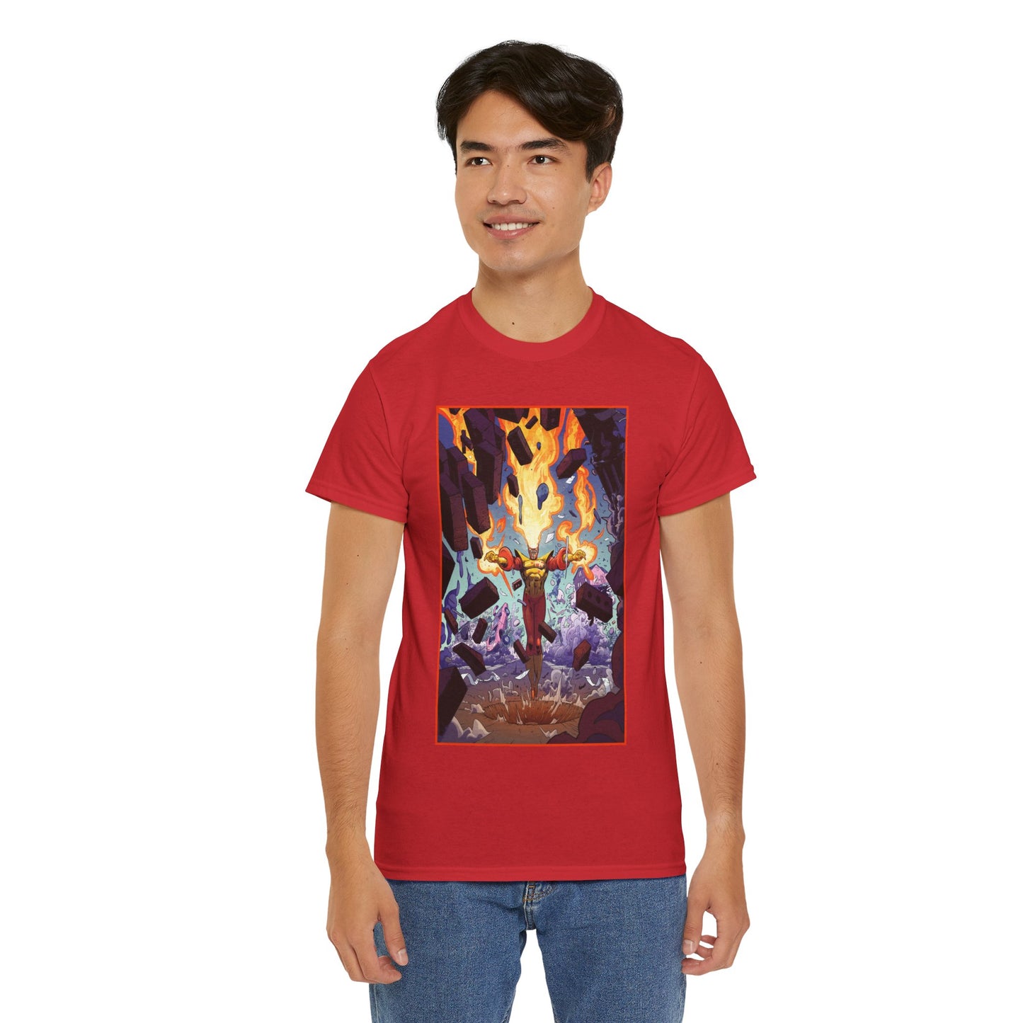 Fury of Firestorm T-Shirt - Riley Rossmo Art - New 2026 Series from Jeff Lemire - DC Comics