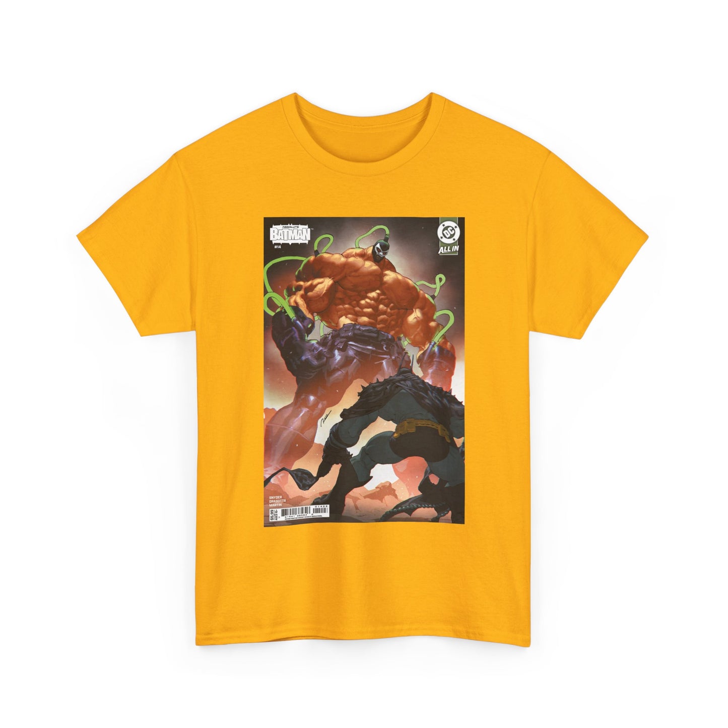 Absolute Batman #14 T-Shirt - Gerald Parel Art - Vs Absolute Bane - DC Comics