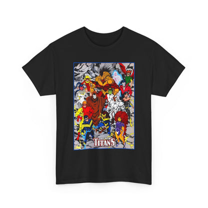 New Titans T-Shirt - Tom Grummett Art - Nightwing, Pantha, Phantasm, Wildebeest, Red Star, Troia - DC Comics