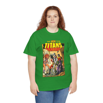 New Teen Titans T-Shirt - George Perez Art - #16 Cover - Wonder Girl, Robin, Starfire - DC Comics