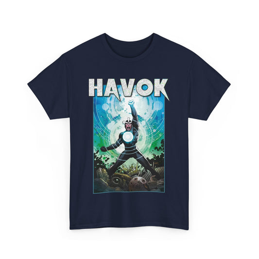 Havok T-Shirt - Greg Land Art - Alex Summers - X-Men, X-Factor Member & Leader - Mutant Hero - Brother to Scott Summers, Cyclops - Marvel Comics