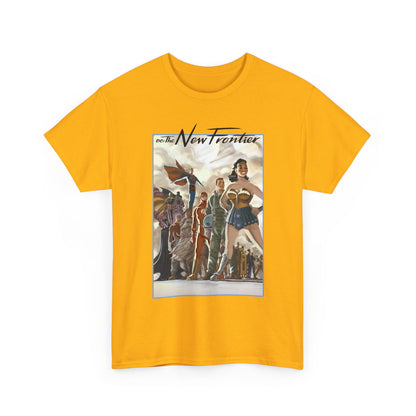 DC: The New Frontier T-Shirt - Darwyn Cooke Art - Superman, Wonder Woman, Flash, Batman - DC Comics