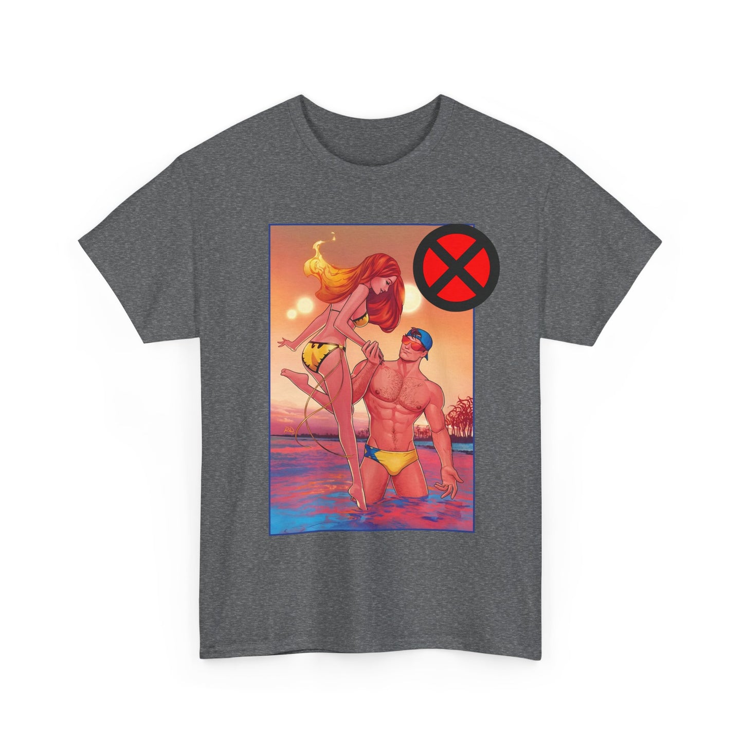 Scott Summers & Jean Grey T-Shirt - Russell Dauterman Art - X-Men - Marvel Comics