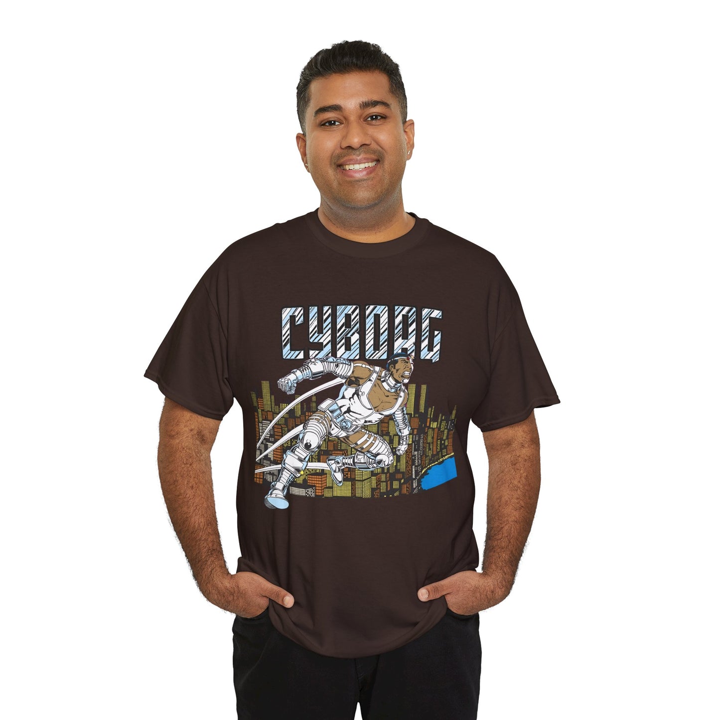 Cyborg T-Shirt - George Perez Art - New Teen Titans - DC Comics