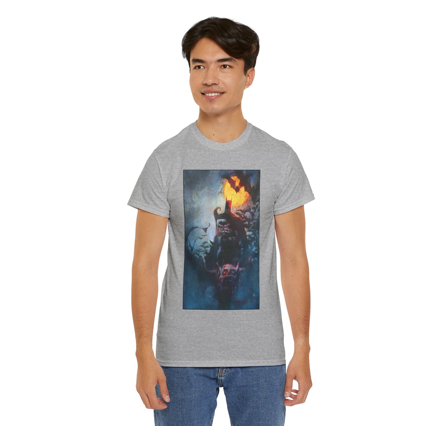 Batman T-Shirt - Bill Sienkiewicz Art - DC Comics