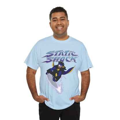 Static Shock T-Shirt - Milestone Comics - WB 1990s Animated Series - DC Comics - Virgil Hawkins