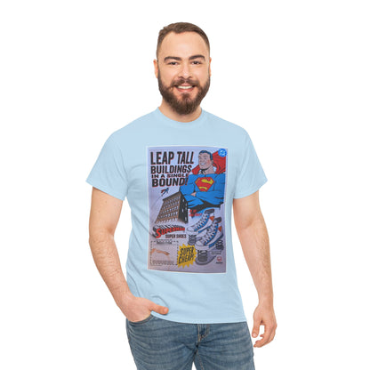 Superman Ad T-Shirt - Dave Johnson Art - #21 Variant Cover Art - DC Comics