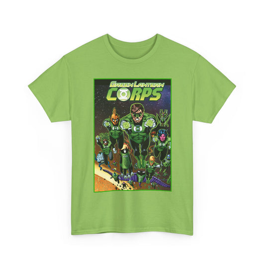 Green Lantern Corps T-Shirt - Brian Bolland Art - DC Comics - Hal Jordan, Tomar Re, Katma Tui