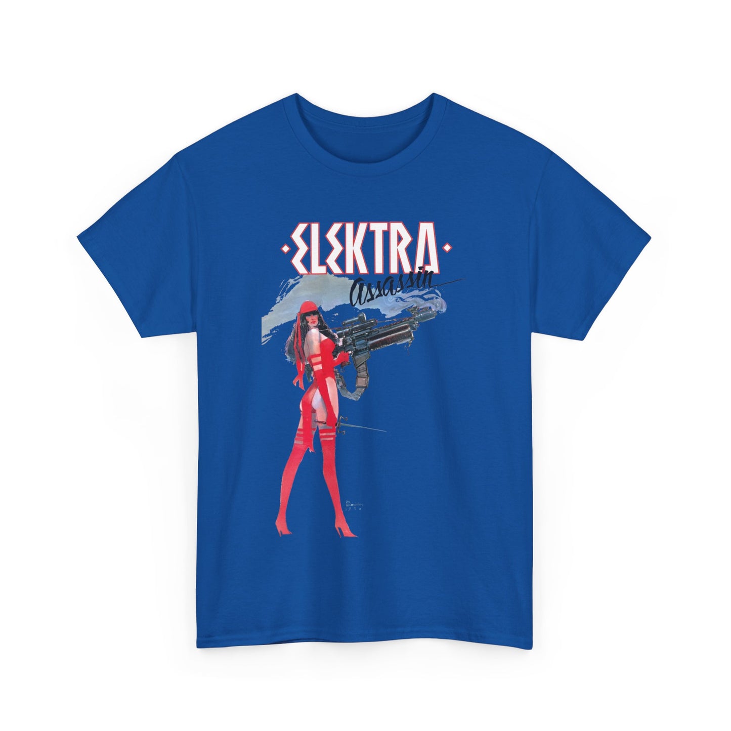 Elektra Assassin T-Shirt - Bill Sienkiewicz Art - Frank Miller - Daredevil Connection - Marvel Comics
