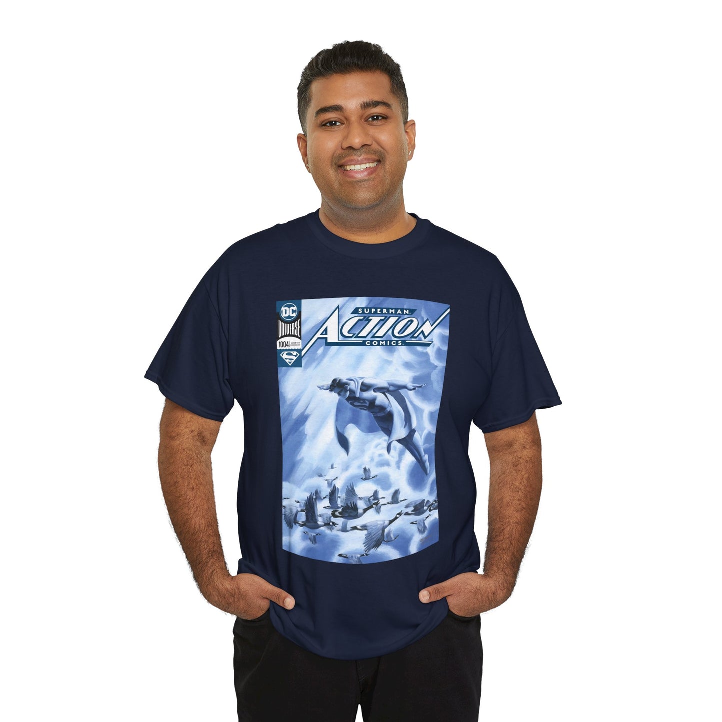 Action Comics #1004 T-Shirt - Steve Rude Art - Superman - DC Comics