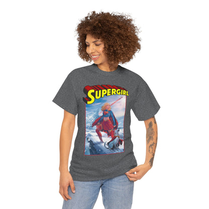 Supergirl & Krypto T-Shirt - Lucas Meyer Art - New 2026 Movie with Milly Alcock - DC Comics