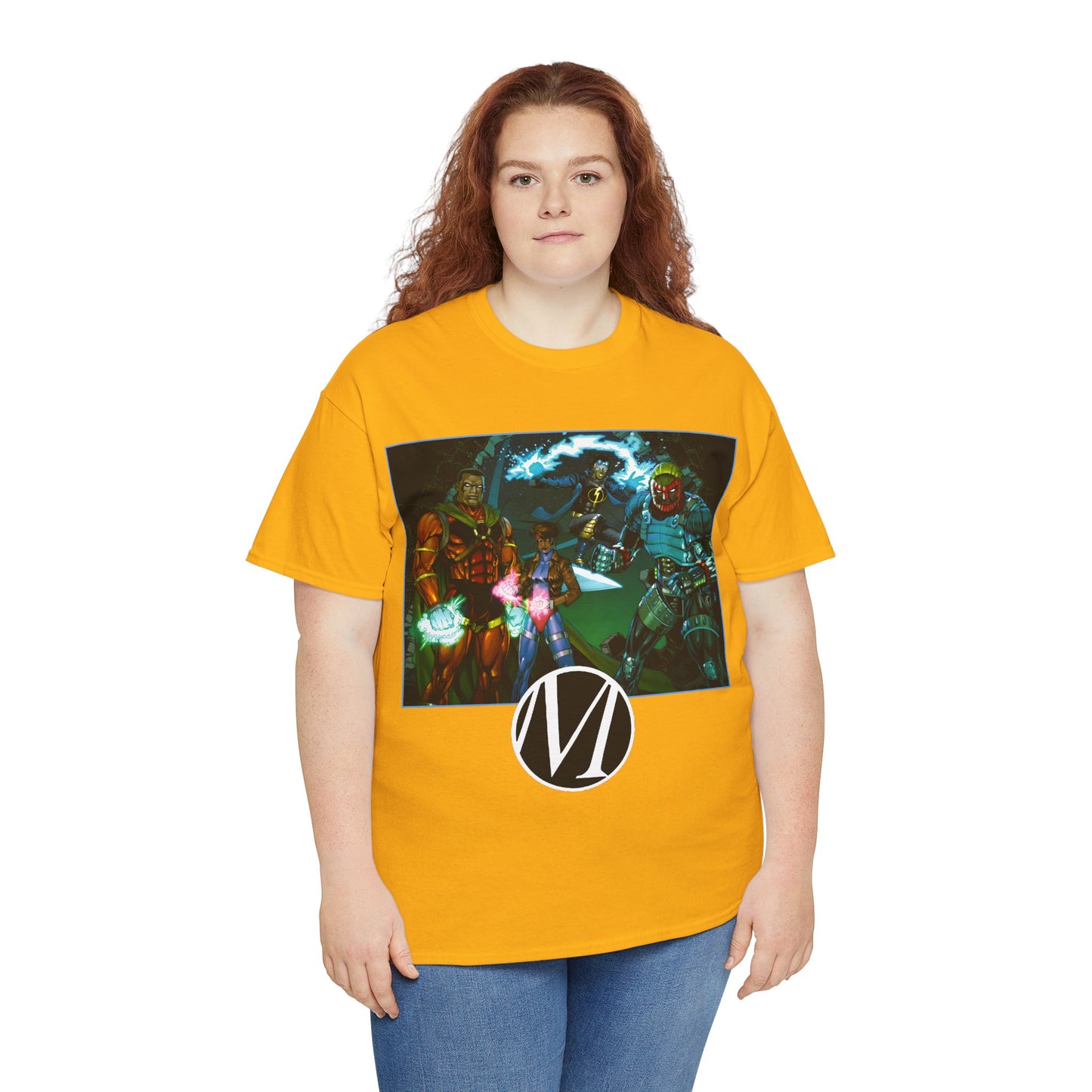 Milestone Comics Heroes T-Shirt - Static, Icon, Rocket, Hardware - Dakota - DC Comics, Milestone Media