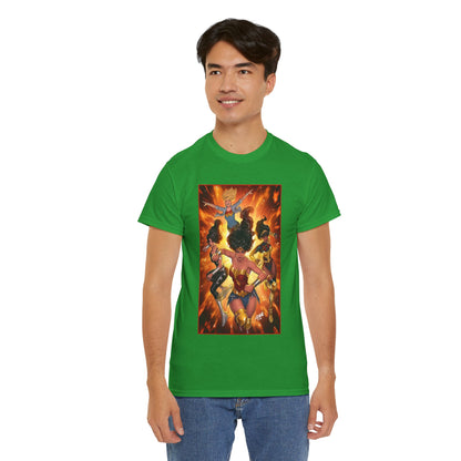 Wonder Woman & the Wonder Girls T-Shirt - David Nakayama Art - Donna Troy, Cassie Sandsmark, Yara Flor - #17 Variant Cover Art - DC Comics