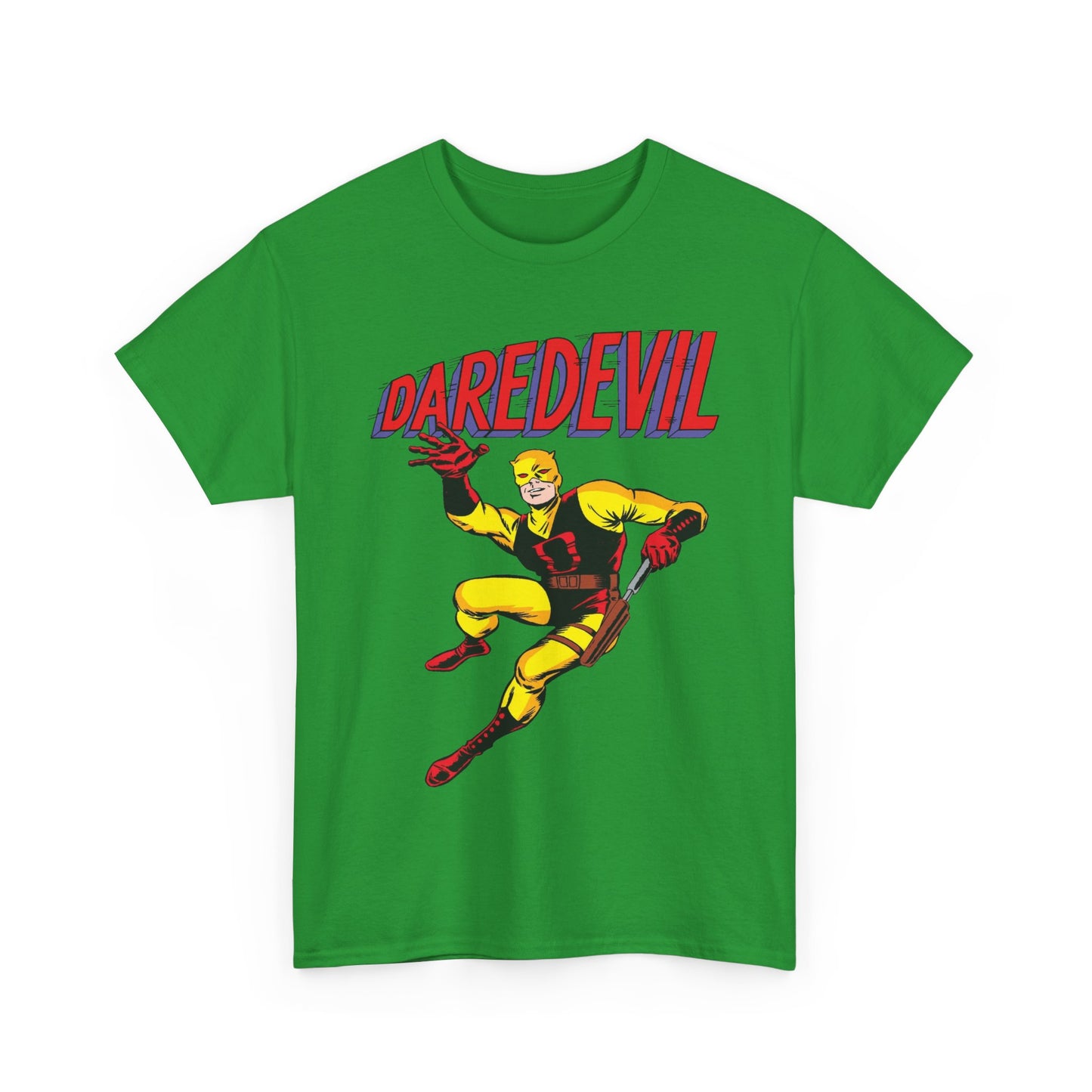 Daredevil T-Shirt - Yellow Costume - Silver Age #1 Cover Art - Marvel Comics
