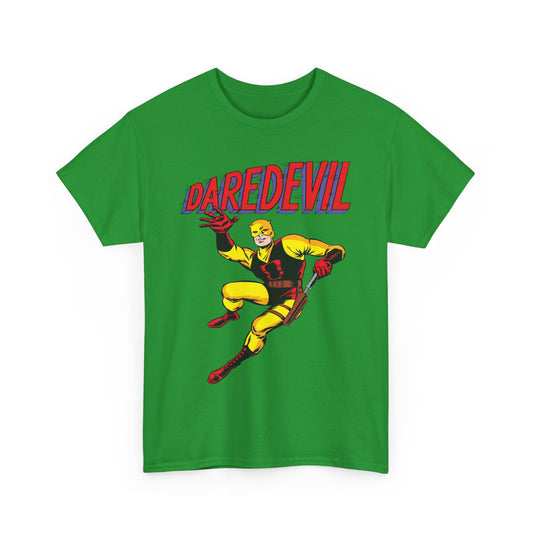 Daredevil T-Shirt - Yellow Costume - Silver Age #1 Cover Art - Marvel Comics
