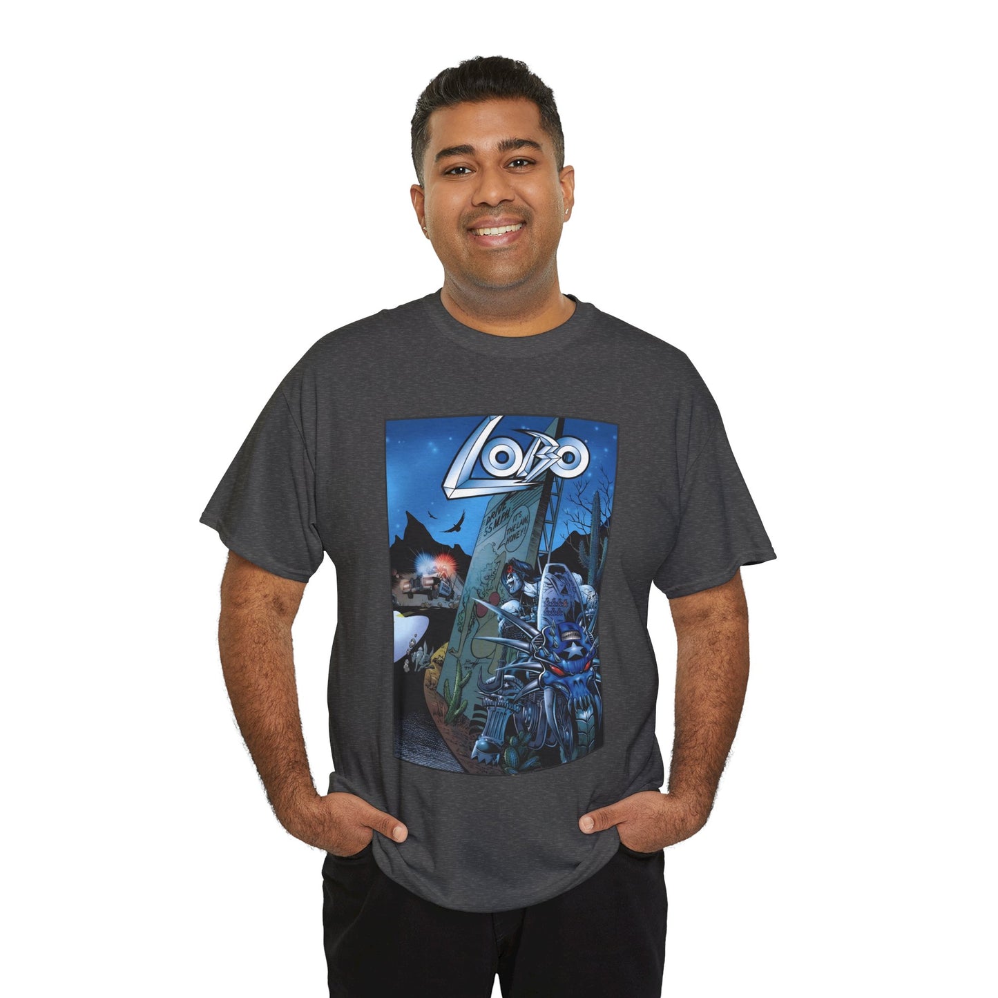 Lobo #51 T-Shirt - Norm Breyfogle Art - DC Comics