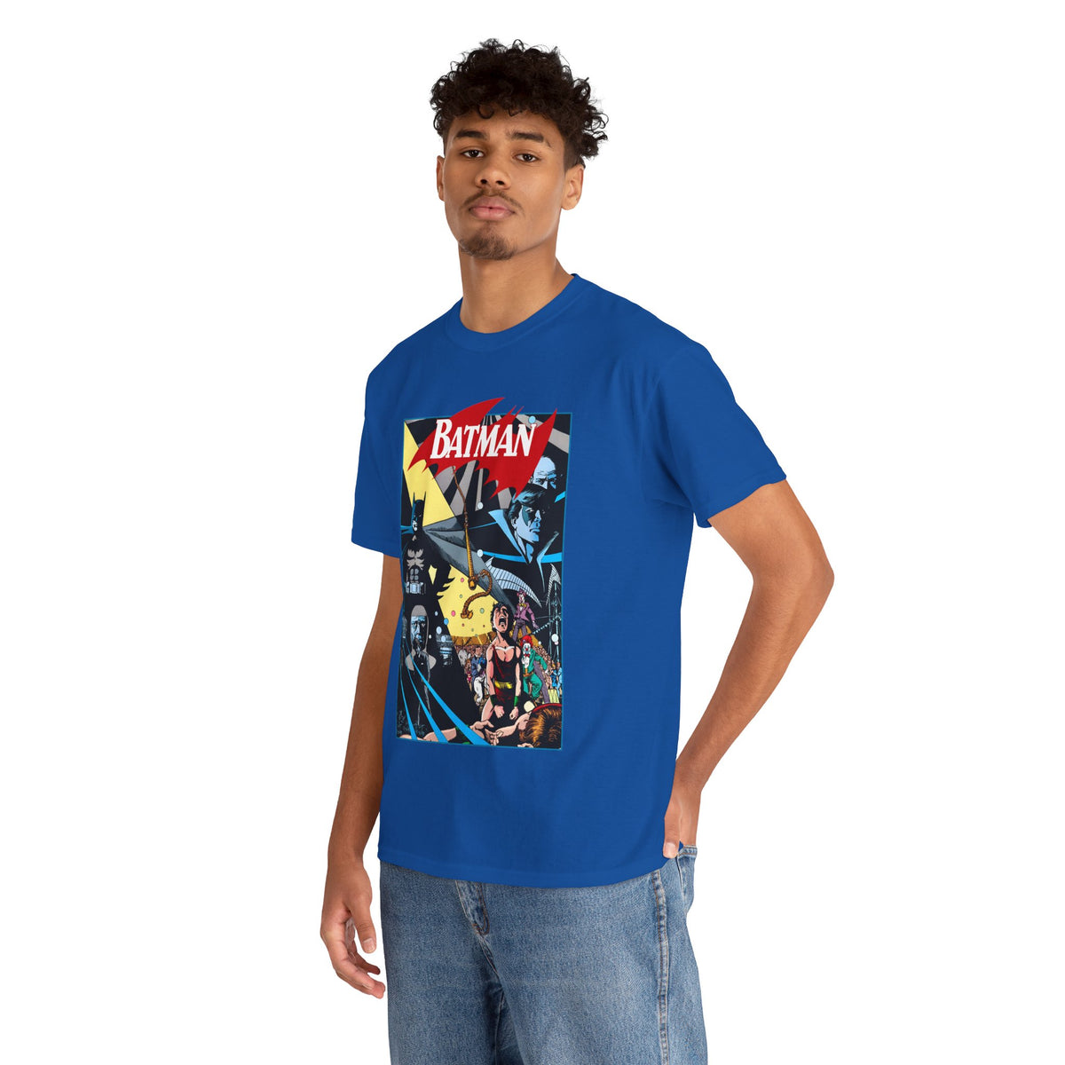 Batman T-Shirt - George Perez Art - Year Three - Robin, Nightwing, Dick Grayson - DC Comics