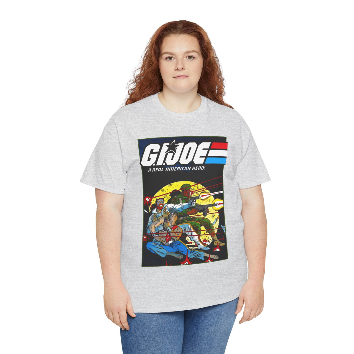 G.I. Joe T-Shirt - Mike Zeck Art - Stalker, Snow Job and Quick Kick - #61 Cover Art - Marvel Comics