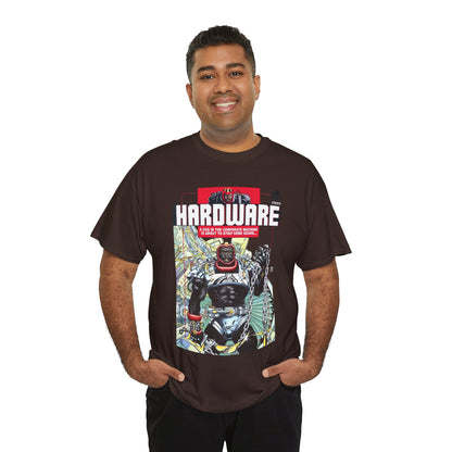 Hardware T-Shirt - Denys Cowan Art - Curtis Metcalf Vs Edwin Alva - Milestone Media - DC Comics