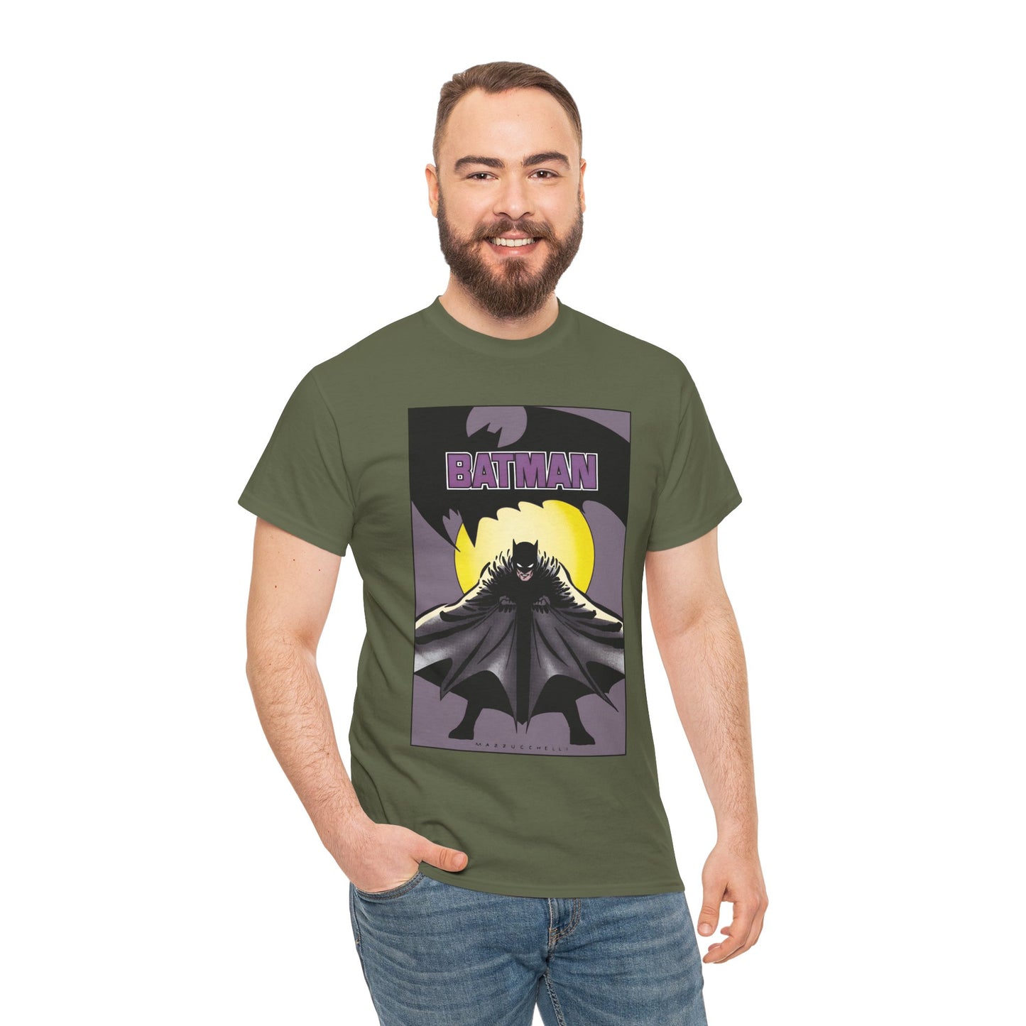 Batman T-Shirt - David Mazzucchelli Art - Year One - #405 Cover - DC Comics