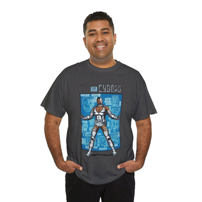 Cyborg T-Shirt - George Perez Art - New Teen Titans Pin-Up Poster - Victor Stone - DC Comics