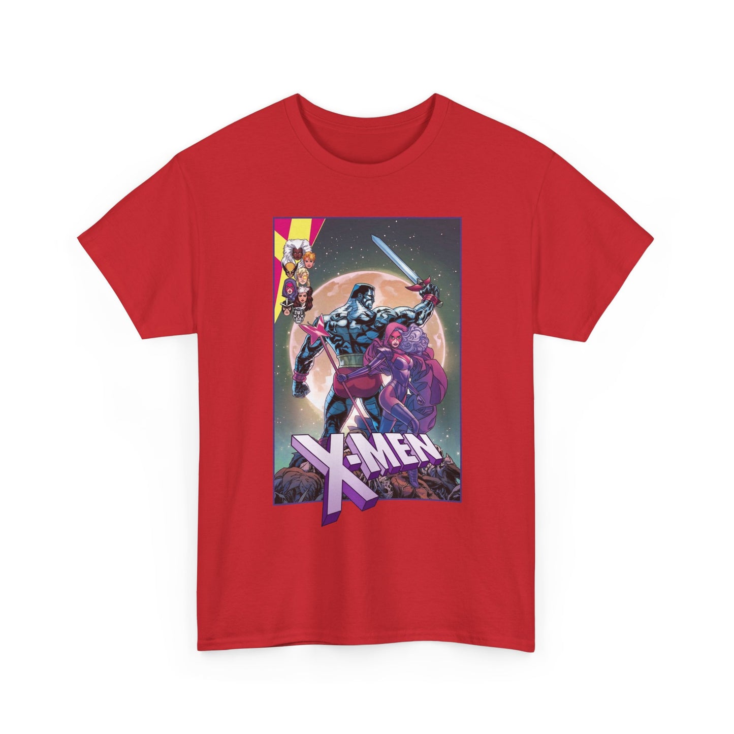 X-Men T-Shirt - Russell Dauterman Art - Colossus & Psylocke - Marvel Comics