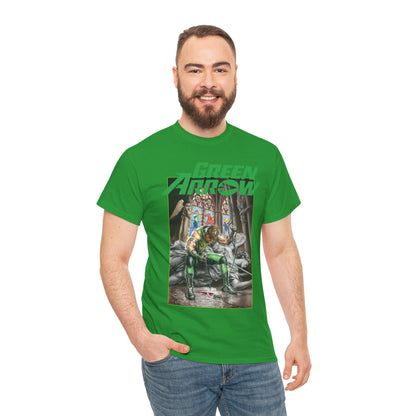 Green Arrow T-Shirt - Mauro Cascioli Art - DC Comics
