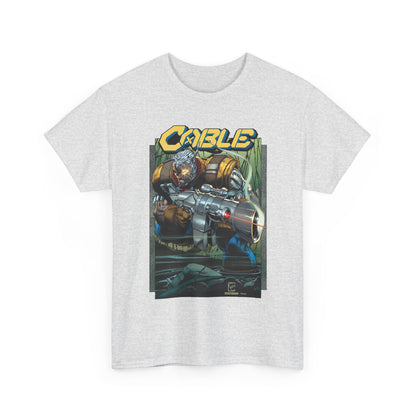 Cable T-Shirt - Greg Capullo Art - X-Force Leader, Mutant Fighter - Nathan Summers - Marvel Comics