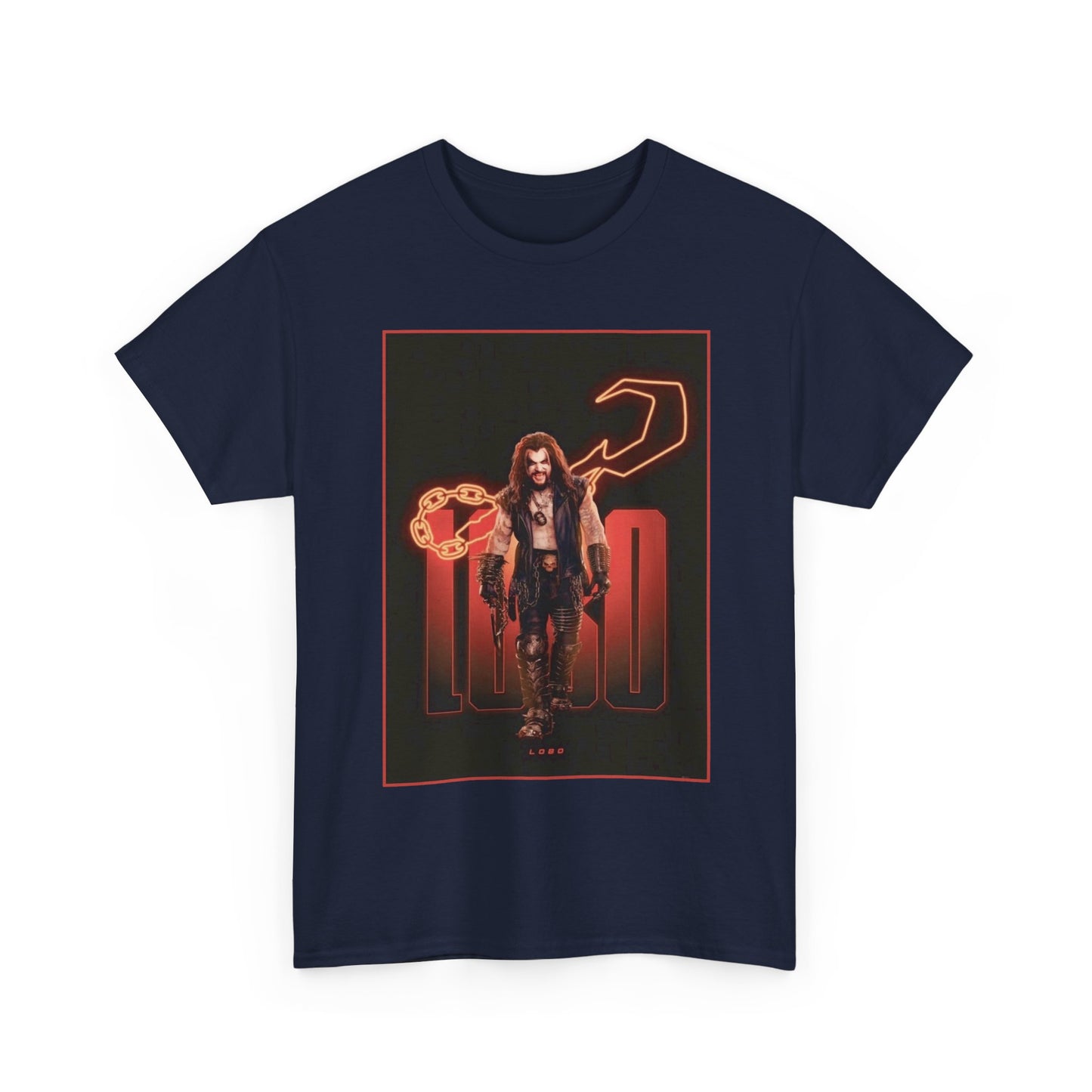 Lobo T-Shirt - Jason Momoa - New 2026 Supergirl Movie - From the James Gunn DCU - DC Comics