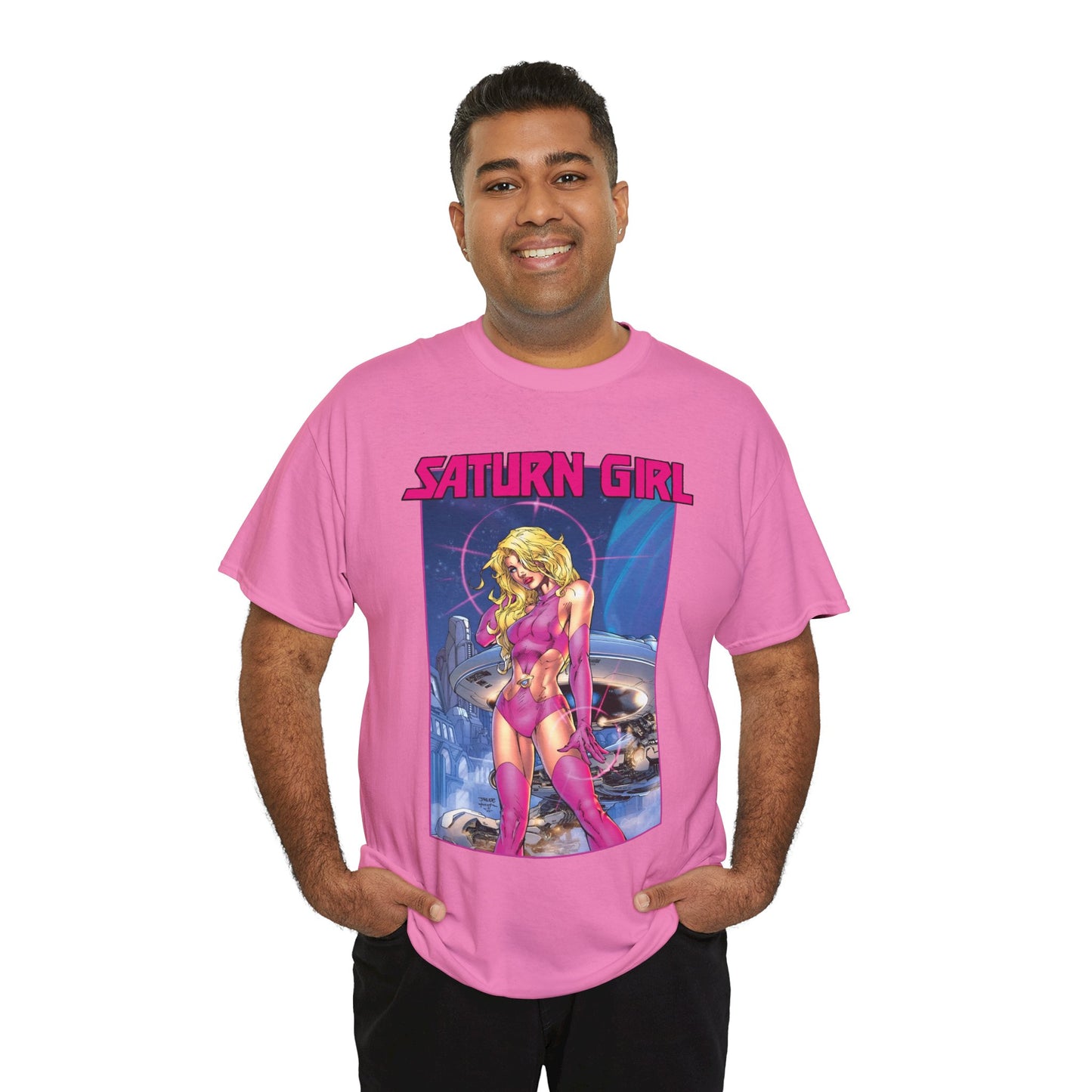 Saturn Girl T-Shirt - Jim Lee Art - Legion of Super-Heroes Founding Member - DC Comics