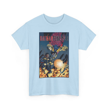Batman/Punisher T-Shirt - Barry Kitson Art - Lake of Fire, AzBats - DC Comics/Marvel Comics
