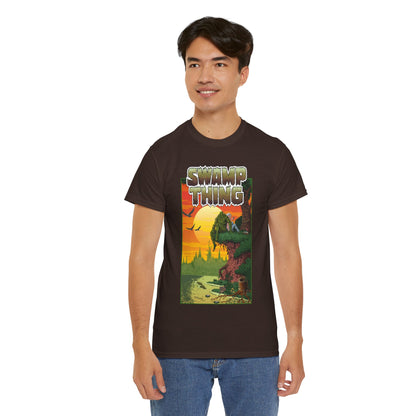 Swamp Thing T-Shirt - Paris Cullins & Pat Broderick Unreleased Cover Art - DC Comics Vertigo