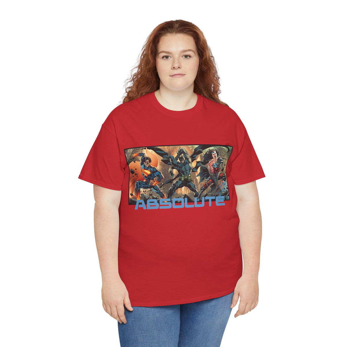 Absolute Trinity T-Shirt - Bryan Hitch Art - Batman, Superman, Wonder Woman - DC Comics