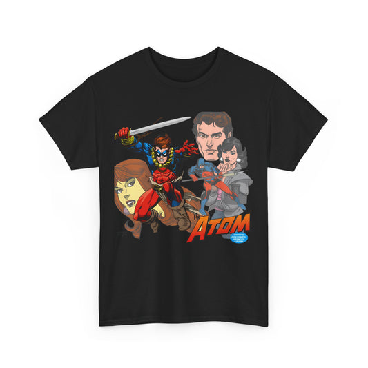 Atom T-Shirt - Gil Kane Art - Who's Who Image - Ray Palmer, JLA Member - Silver Age Hero - DC Comics