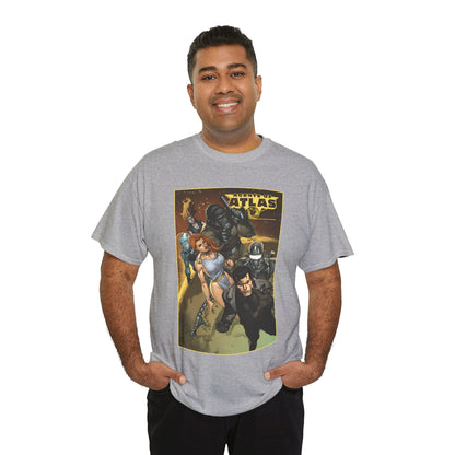 Agents of Atlas T-Shirt - FBI Agent Jimmy Woo, Marvel Boy, Venus, the Human Robot and Gorilla Man - Marvel Comics