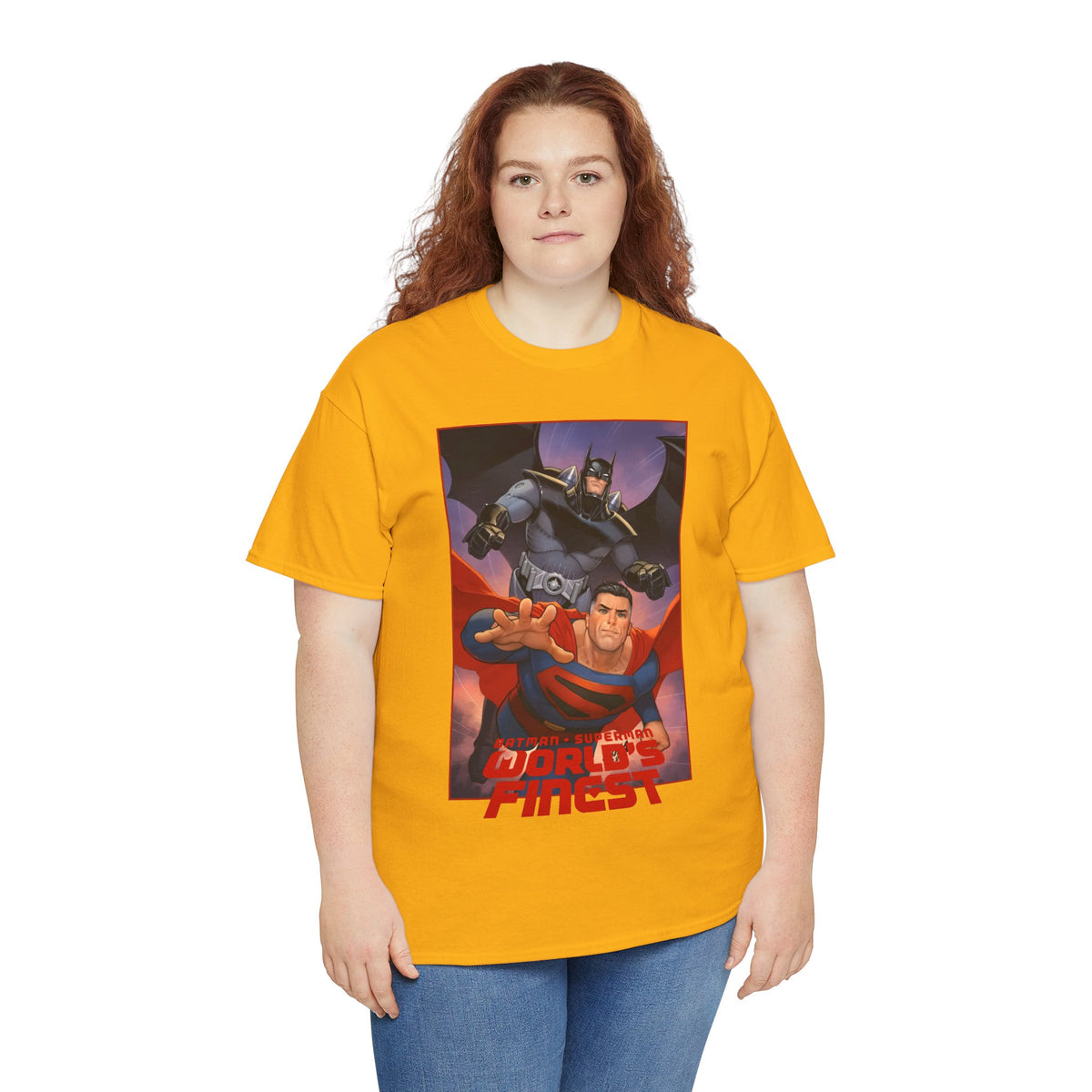Batman Superman World's Finest T-Shirt - David Nakayama Art - Kingdom Come - DC Comics