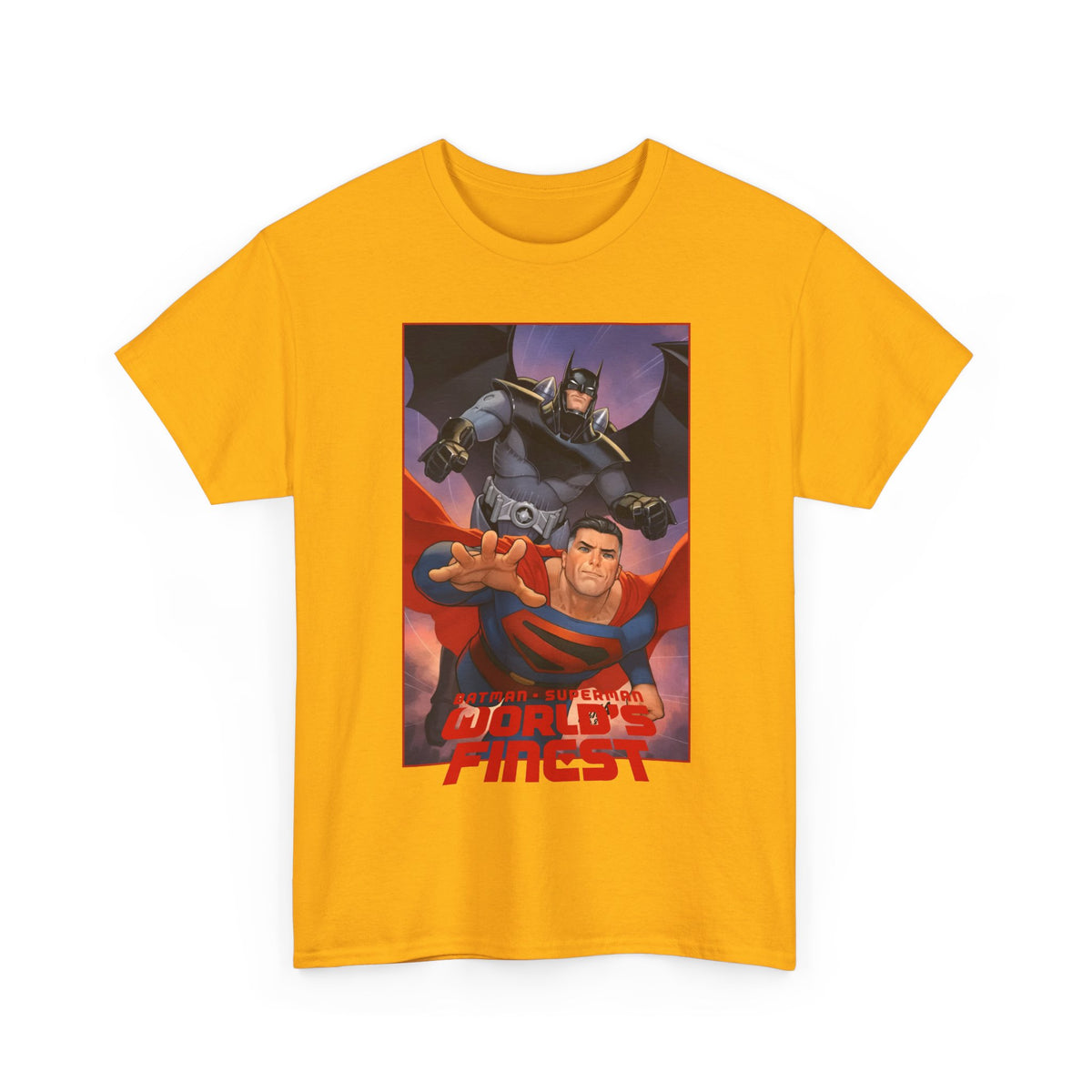 Batman Superman World's Finest T-Shirt - David Nakayama Art - Kingdom Come - DC Comics