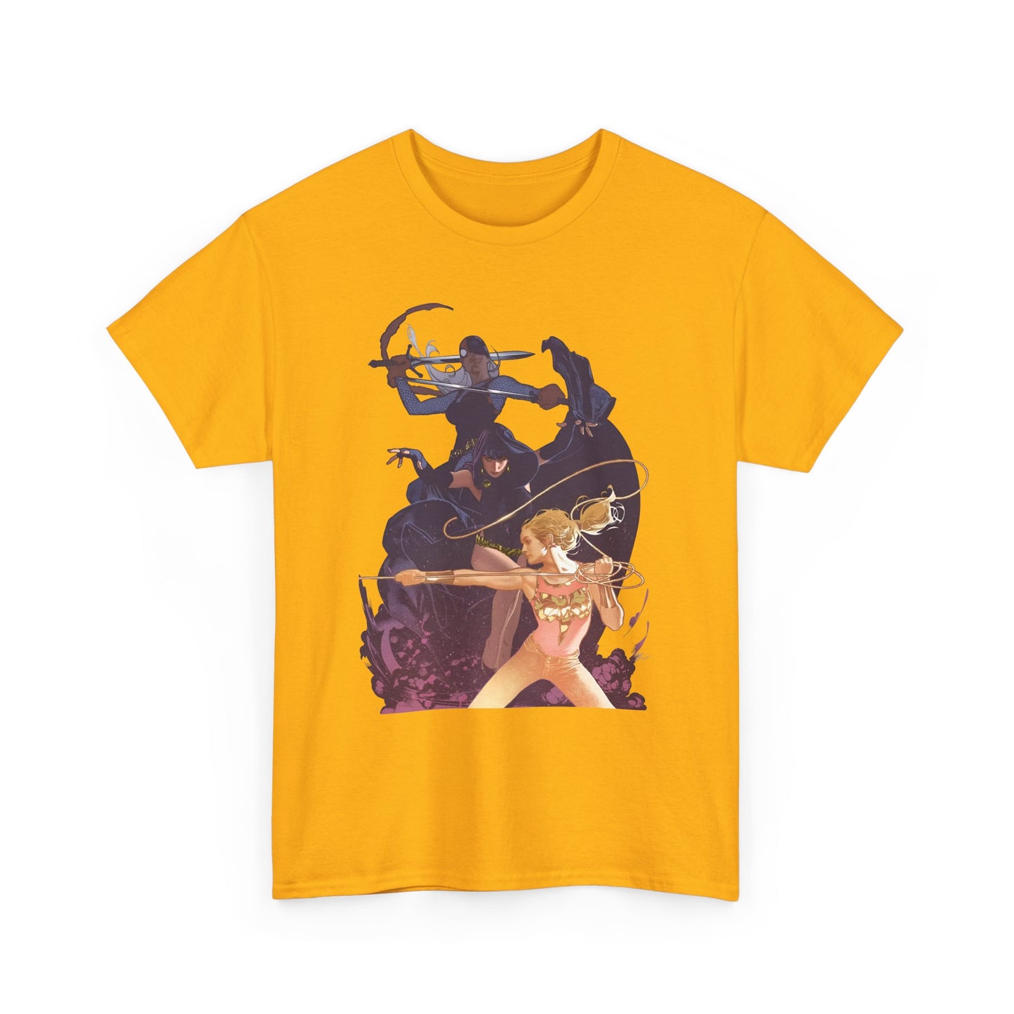 Raven, Wonder Girl, Ravager T-Shirt - Adam Hughes Art - Teen Titans #88 Variant Cover - DC Comics