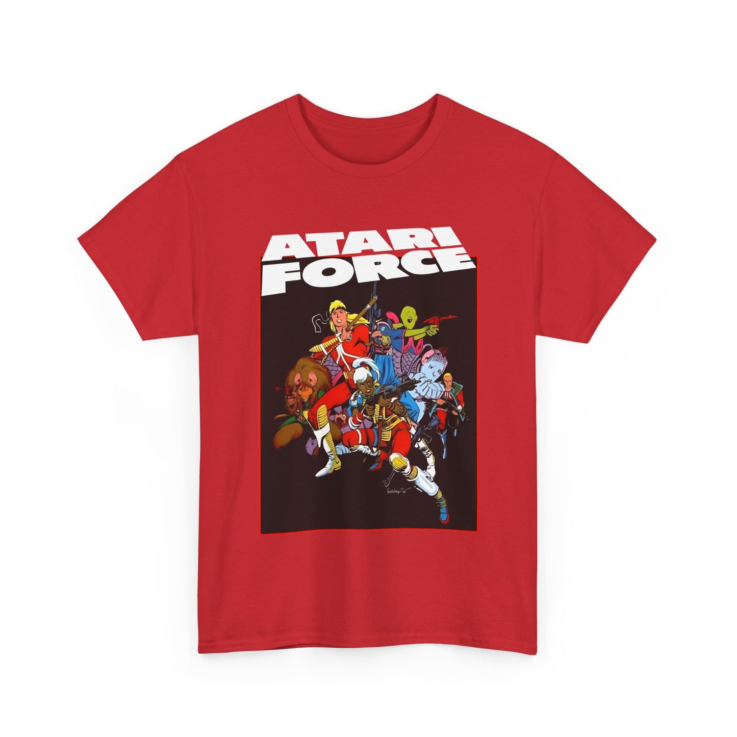 Atari Force T-Shirt - José Luis García-López Art - Tempest, Dart, Hukka, Morphea, Babe, Pakrat, Blackjak - DC Comics