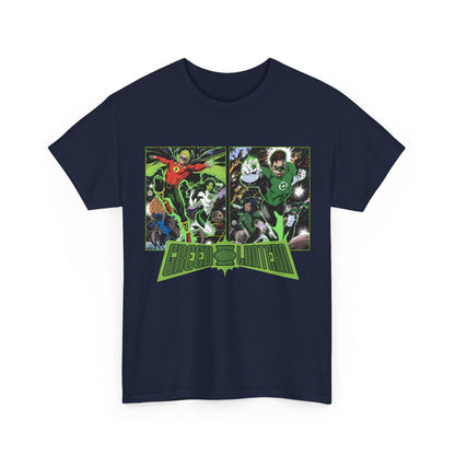 Green Lantern T-Shirt - Alan Scott, Jade, Obsidian, Hal Jordan, Jessica Cruz, Kyle Rayner - The Corps - DC Comics