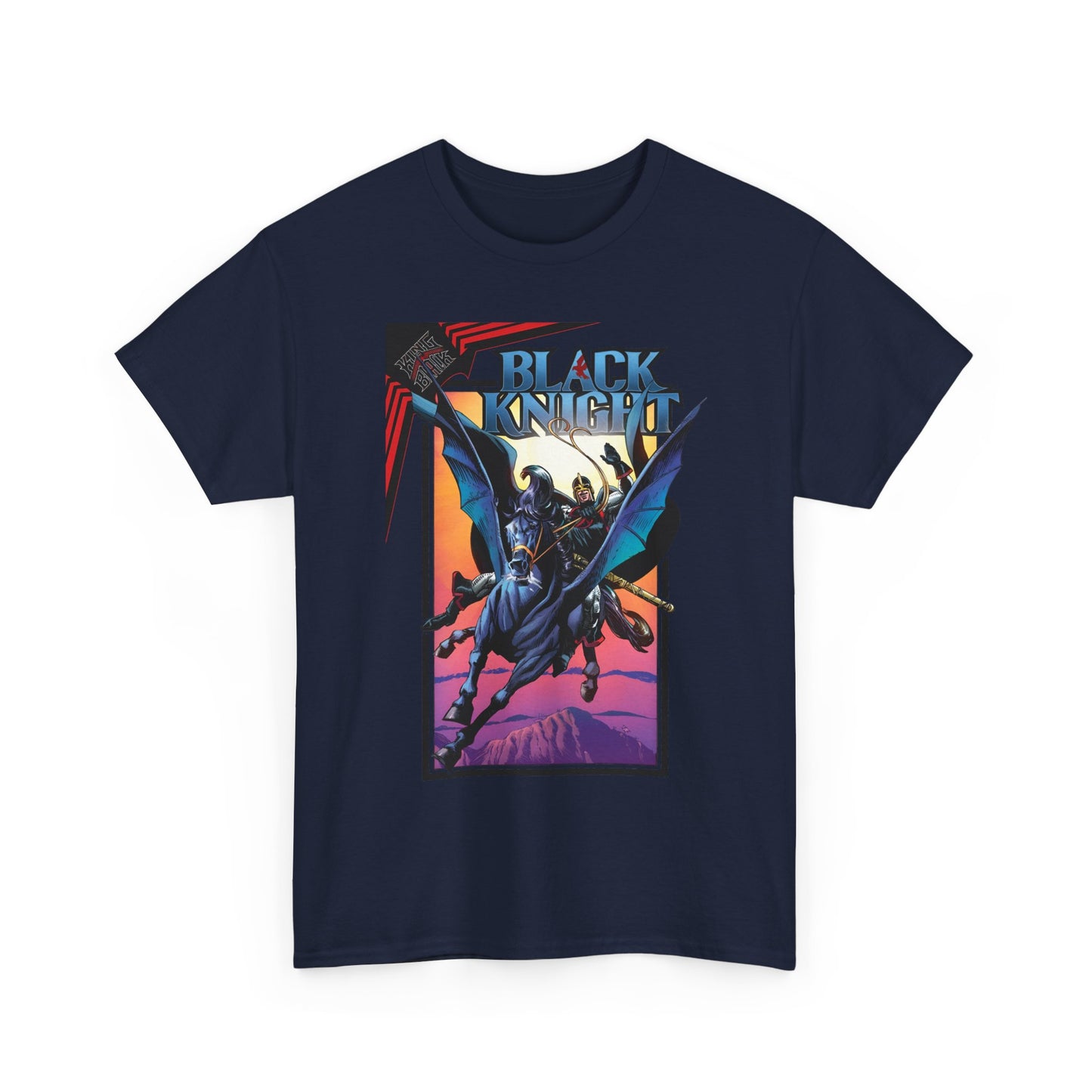King in Black: Black Knight T-Shirt - Todd Smith Art - Dane Whiteman - From the Knull Story - Marvel Comics