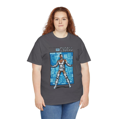 Cyborg T-Shirt - George Perez Art - New Teen Titans Pin-Up Poster - Victor Stone - DC Comics