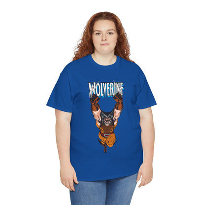 Wolverine T-Shirt - Jim Lee Art - X-Men Mutant, Member & Leader - Logan - Marvel Comics