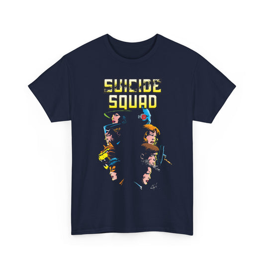 Suicide Squad T-Shirt - Howard Chaykin Art - Deadshot, Enchantress, Bronze Tiger, Captain Boomerang - DC Comics