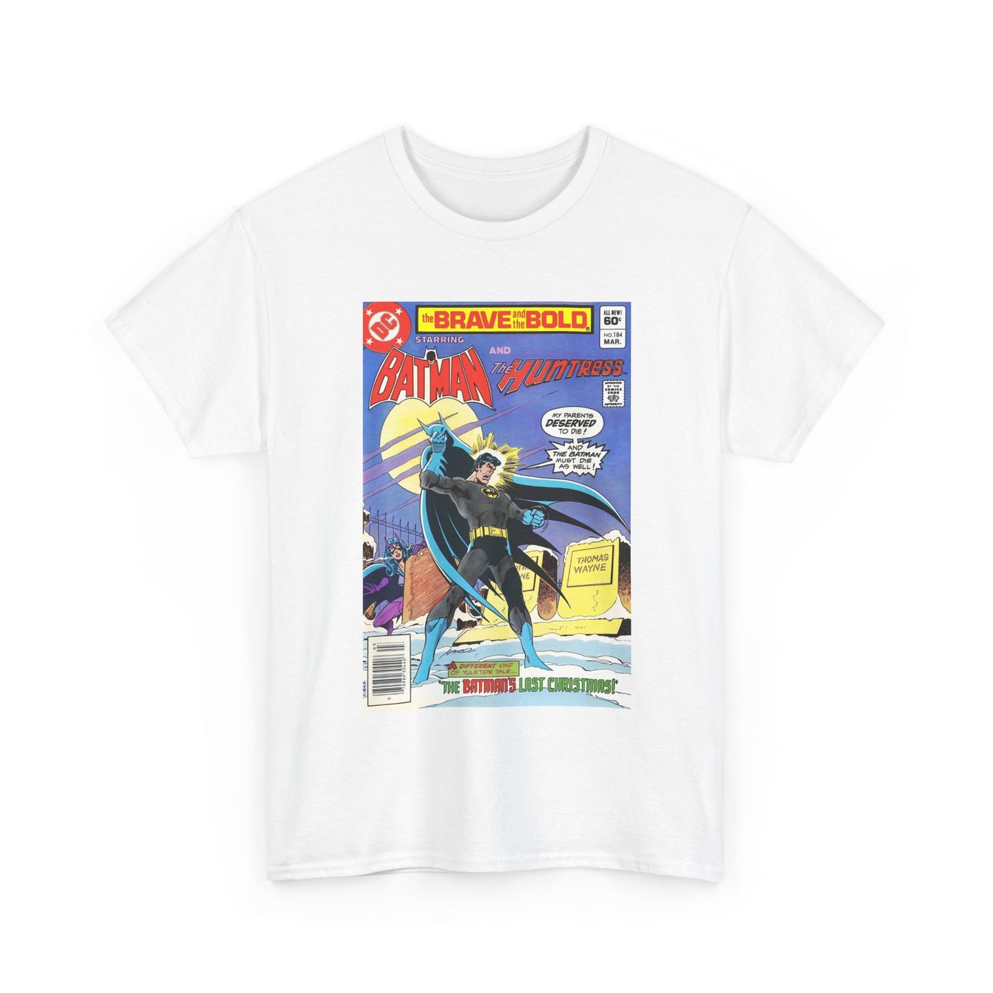 Brave & the Bold #184 T-Shirt - Batman & Earth-2 Huntress - DC Comics