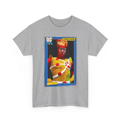 Firestorm T-Shirt - Mark Spears Art - DC Universe Trading Card Homage - Ronnie Raymond - DC Comics