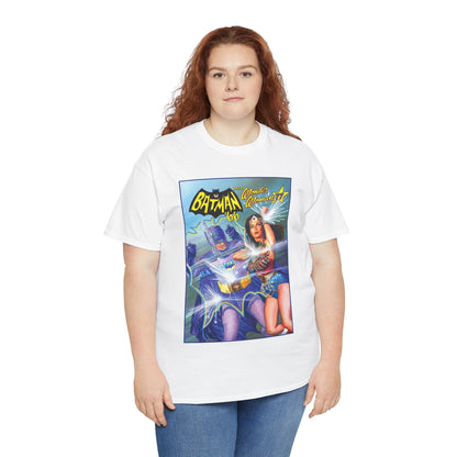 Batman '66 Meets Wonder Woman '77 T-Shirt - Alex Ross Art - DC Comics