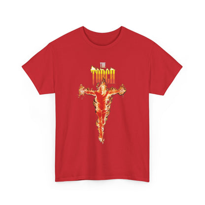 The Torch T-Shirt - Alex Ross Art - Golden Age Member of the Invaders - Marvel Comics
