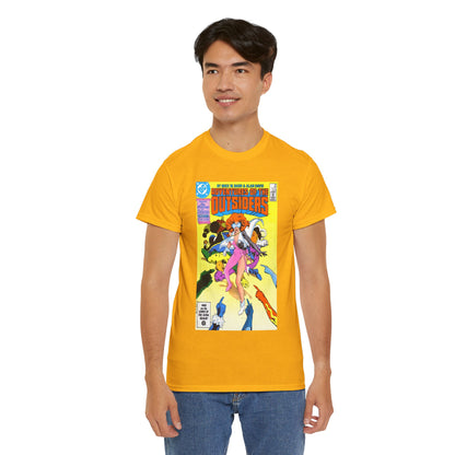 Adventures of the Outsiders #34 T-Shirt - Alan Davis Art - DC Comics